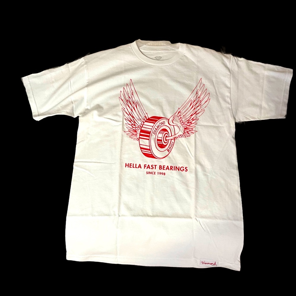 DIAMOND SUPPLY CO. mens athletic fit medium cotton short sleeve shirt.